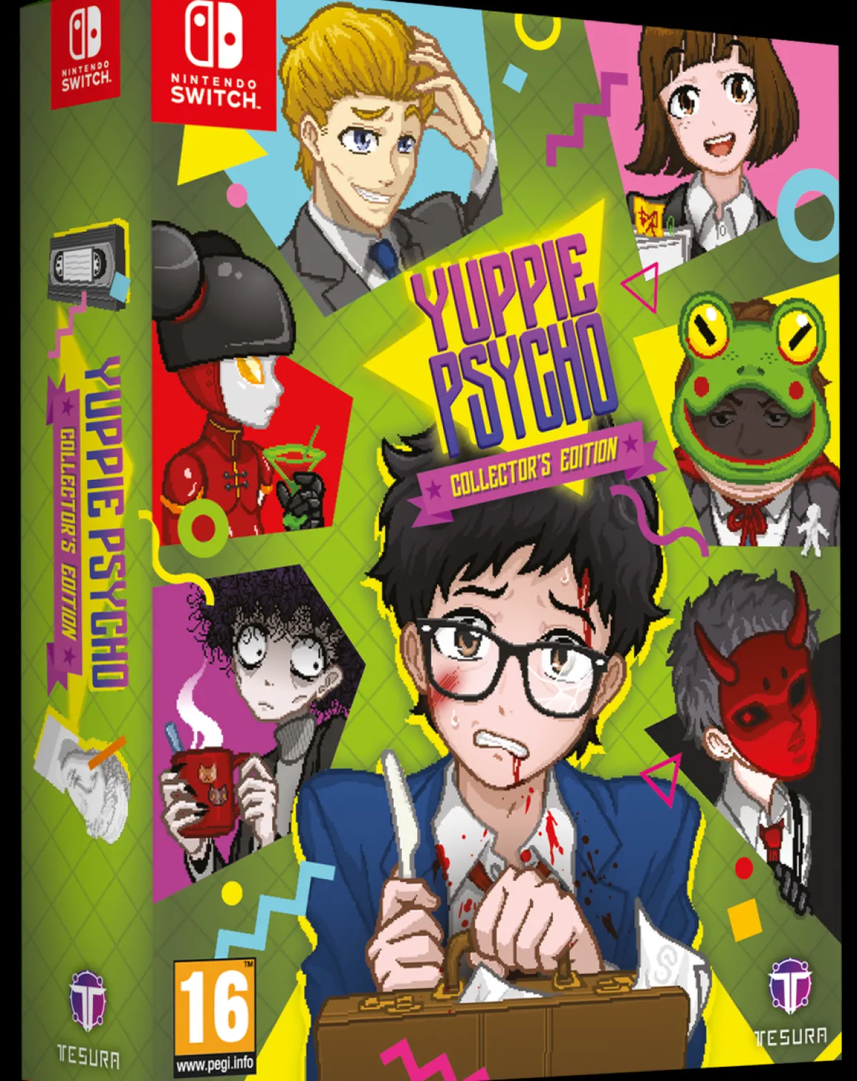 TESURA Yuppie Psycho Collector's Edition Nintendo Switch