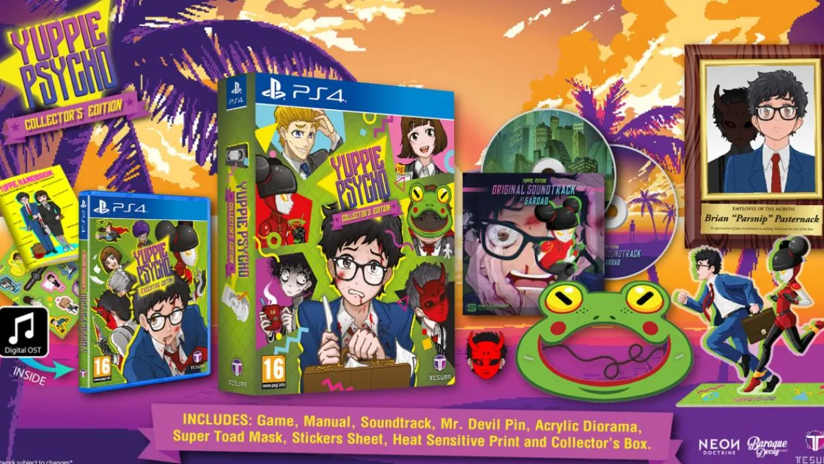 TESURA Yuppie Psycho Collector's Edition PS4